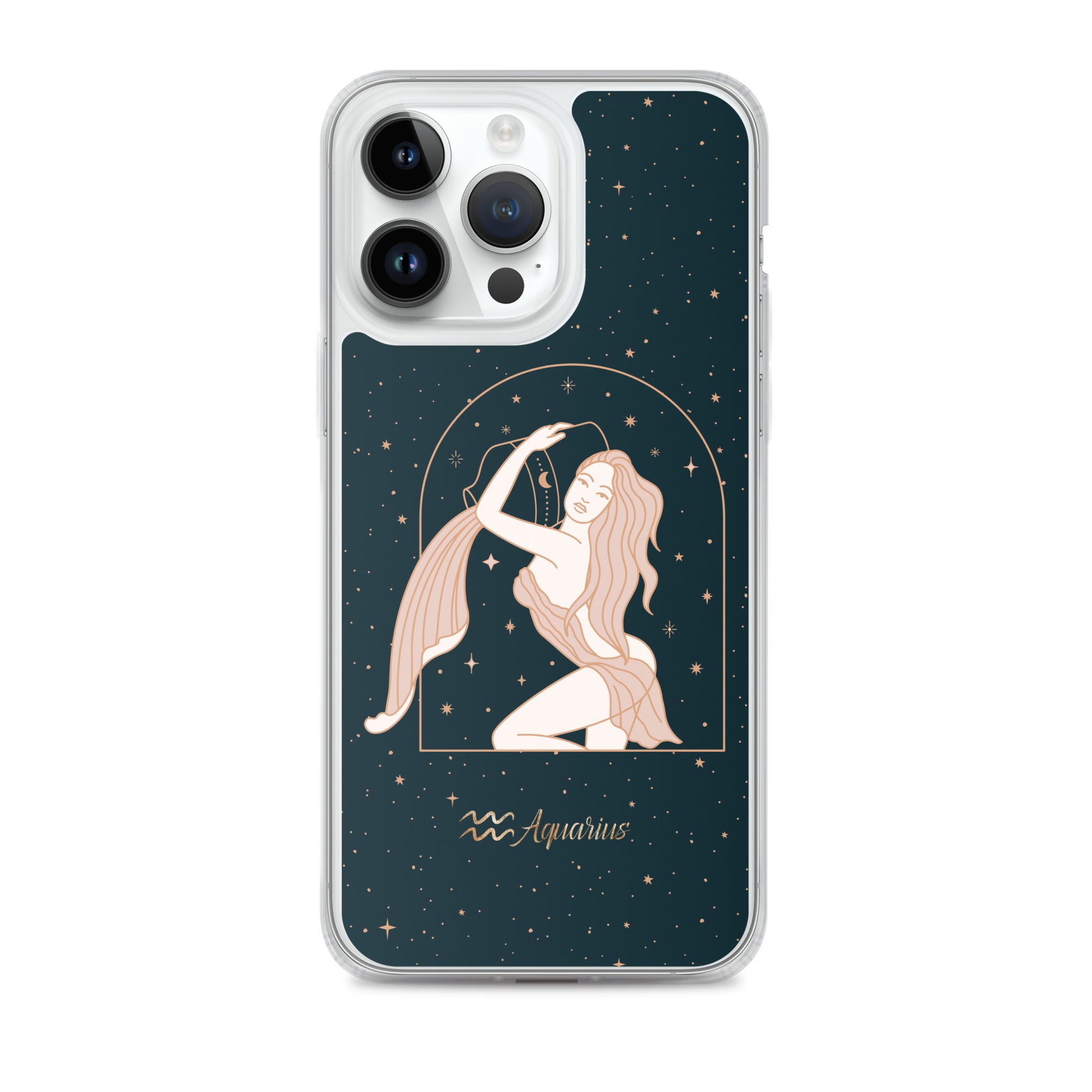 Aquarius star sign woman iPhone Case - Uranus House