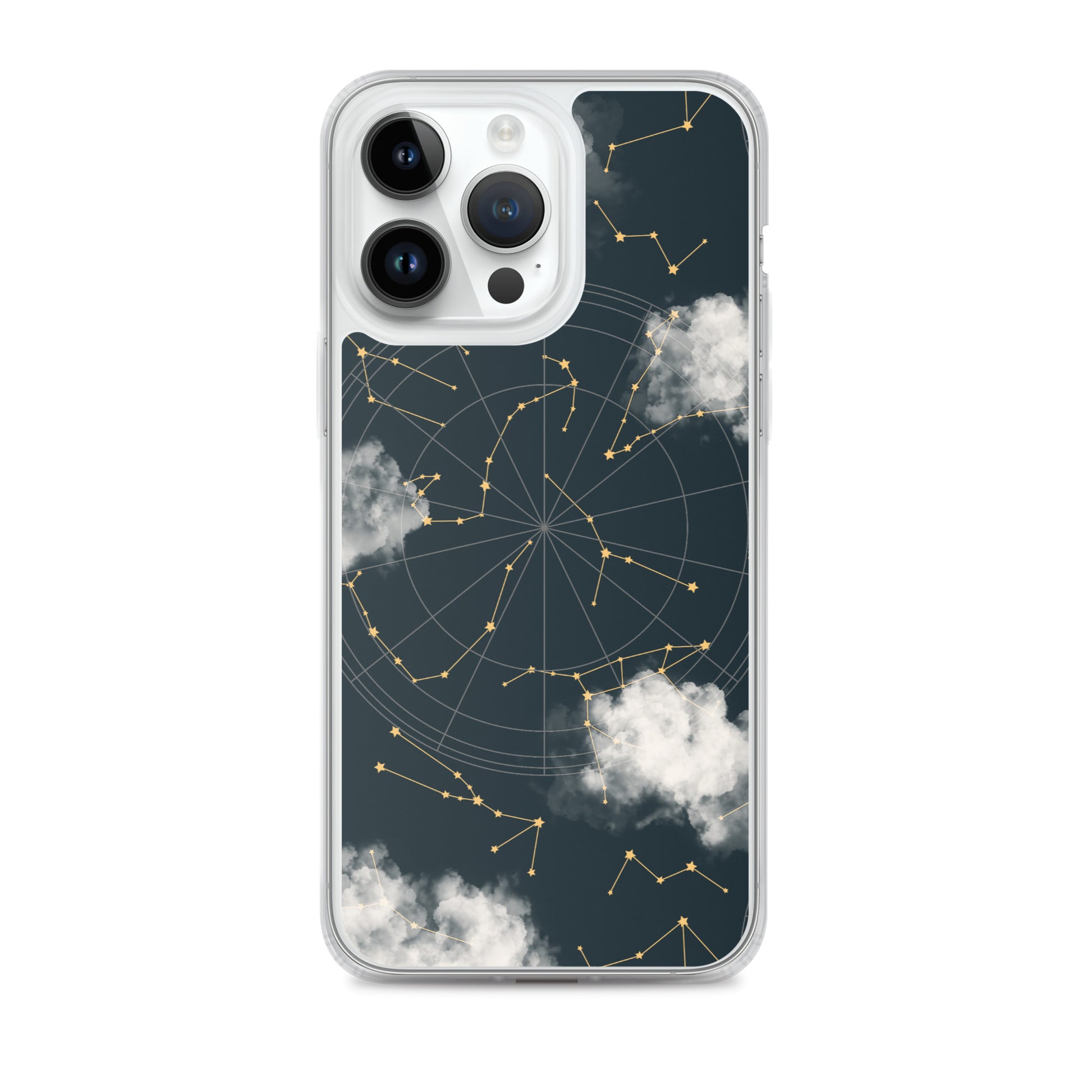 Constellation Cloudy Zodiac iPhone Case - Uranus House