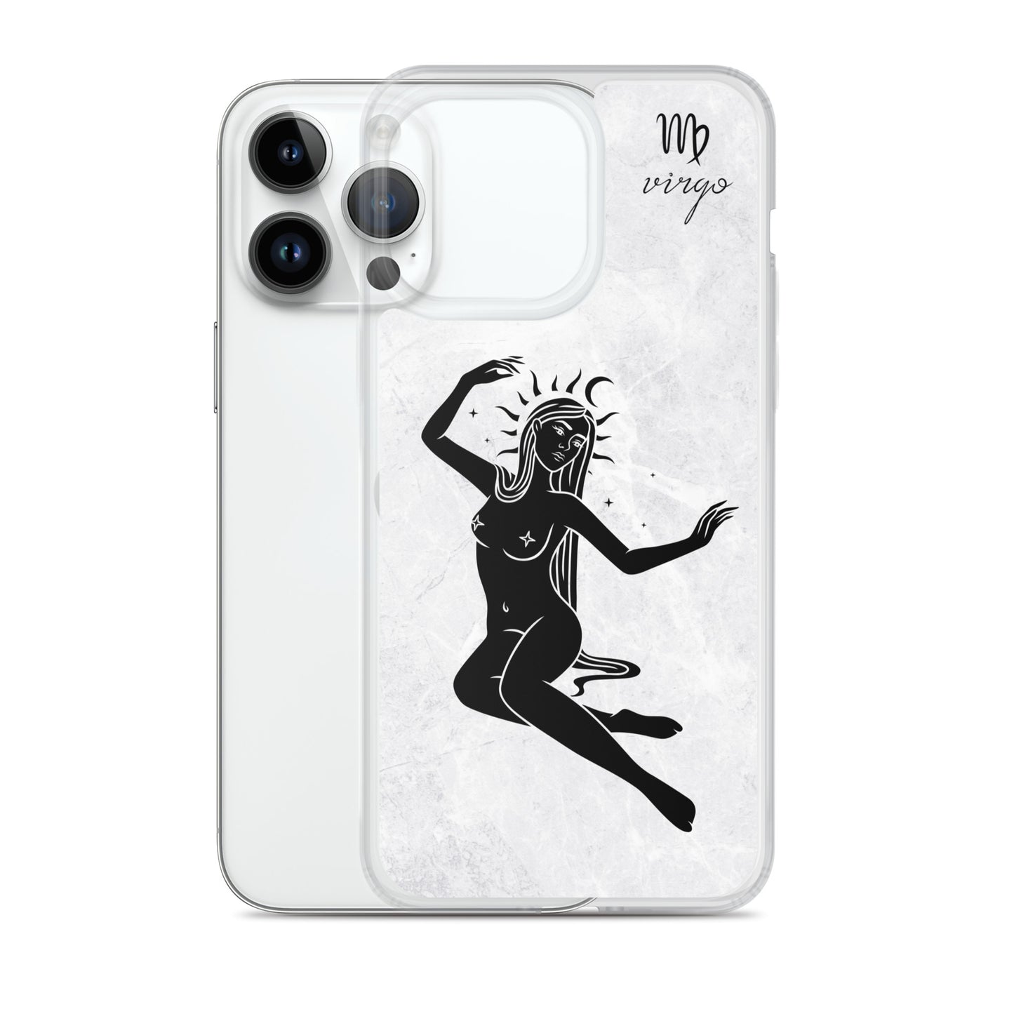 Virgo Woman Marble iPhone Case - Uranus House