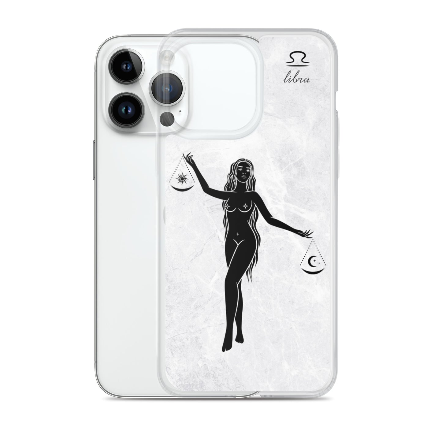 Libra Woman Marble iPhone Case - Uranus House