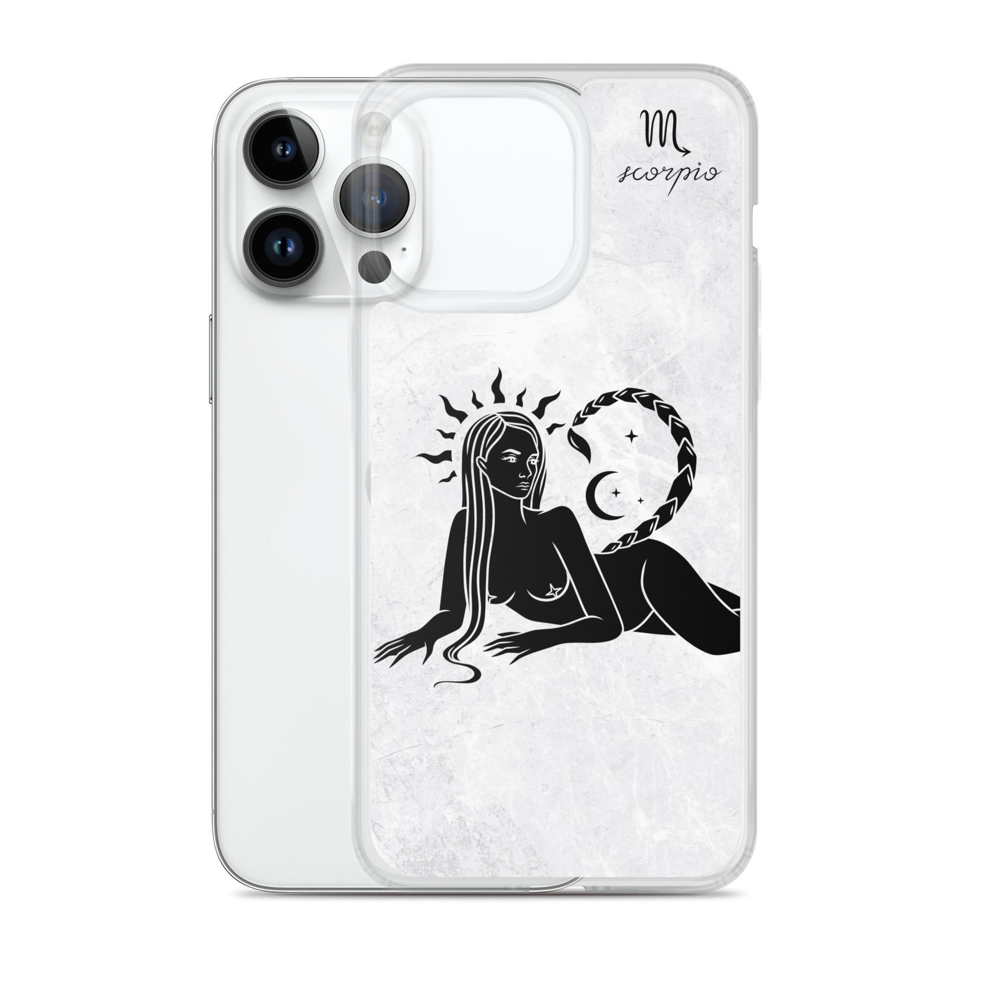 Scorpio Woman Marble iPhone Case - Uranus House