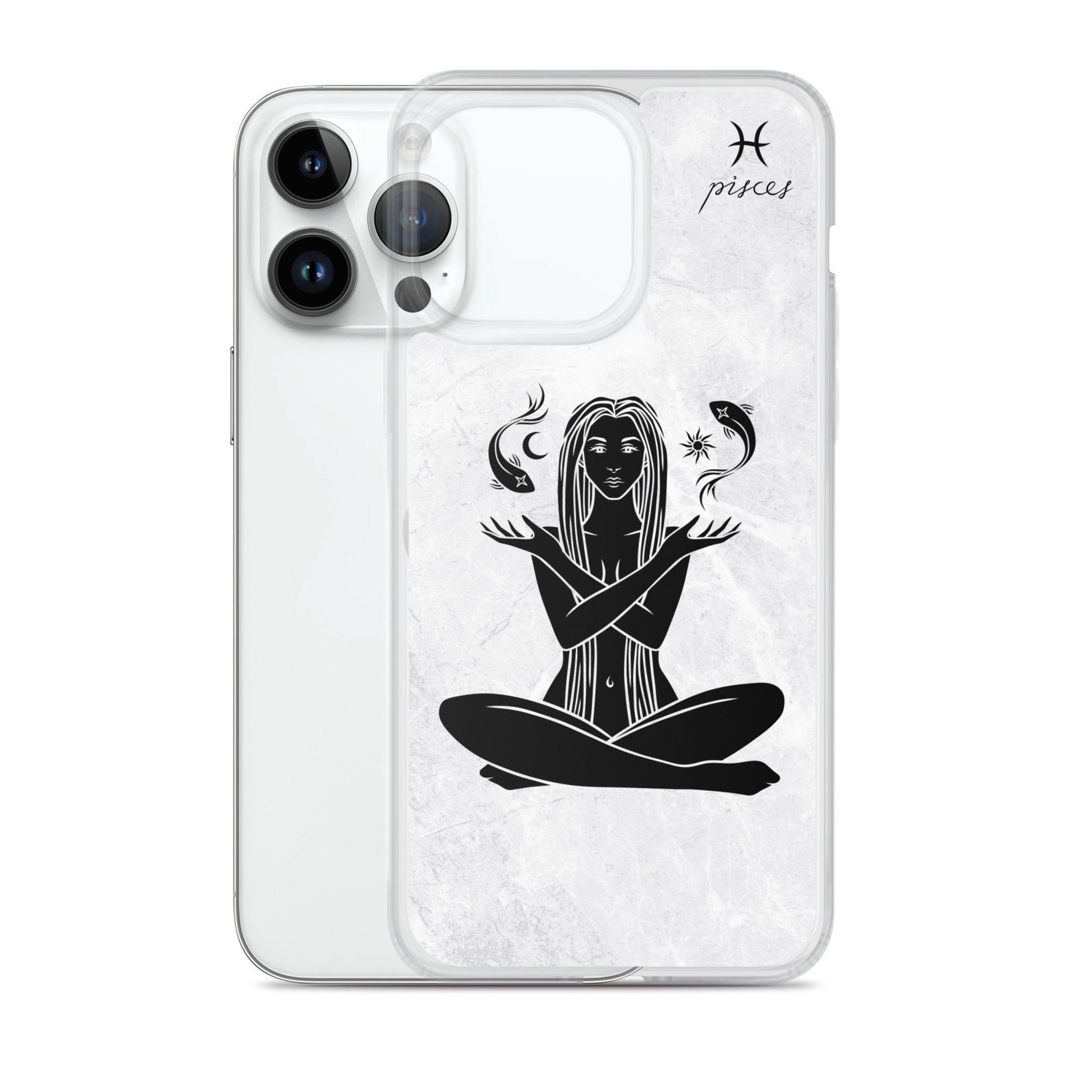 Pisces Woman marble iPhone Case - Uranus House