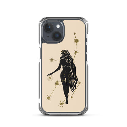 Virgo Constellation Woman iPhone Case - Uranus House