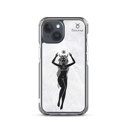 Taurus Woman Marble iPhone Case - Uranus House