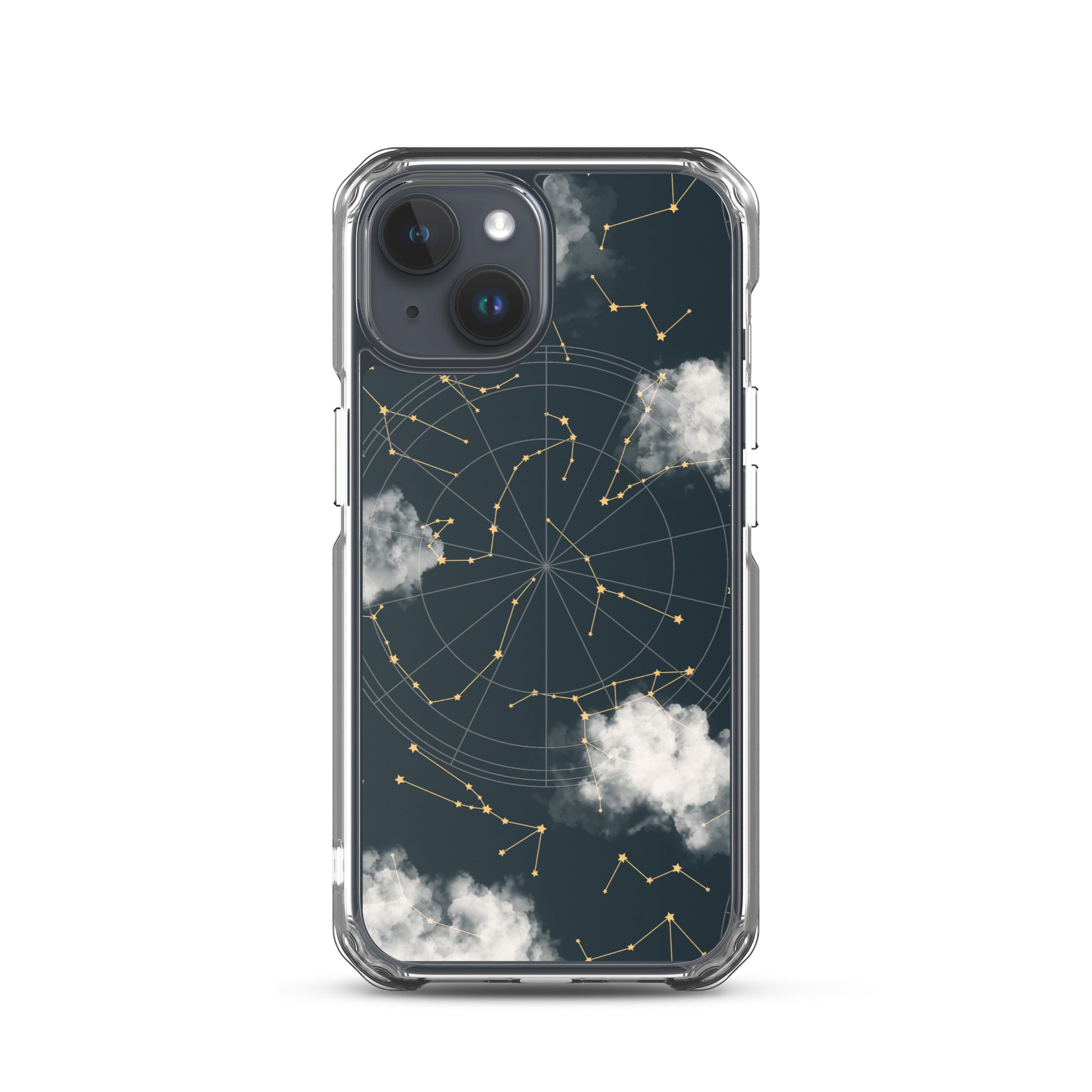 Constellation Cloudy Zodiac iPhone Case - Uranus House