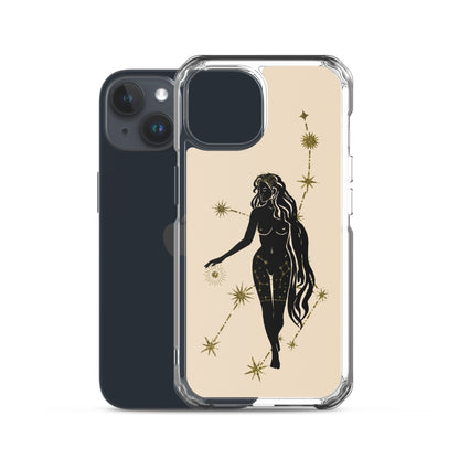 Virgo Constellation Woman iPhone Case - Uranus House