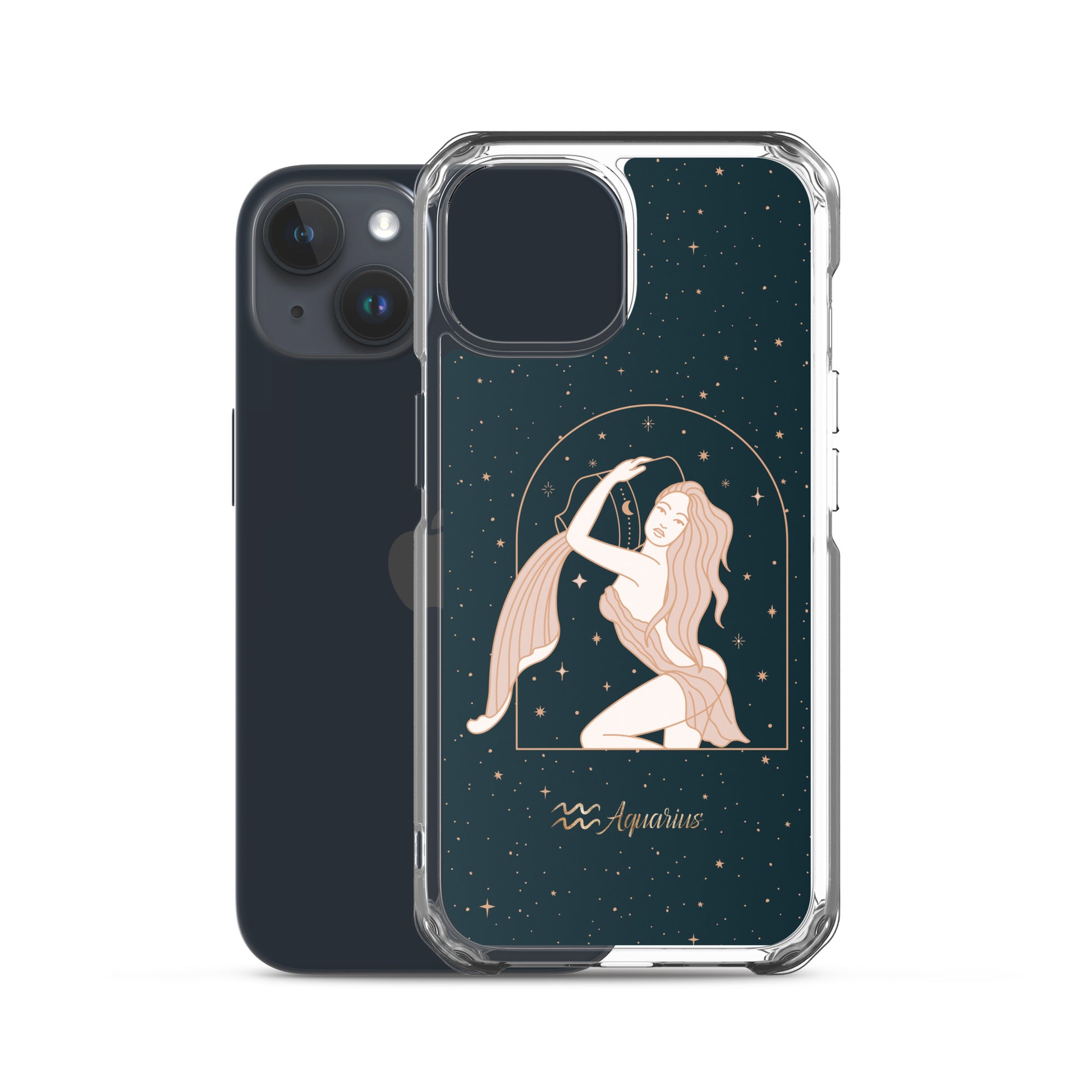 Aquarius star sign woman iPhone Case - Uranus House