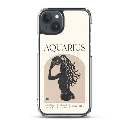 Aquarius Woman iPhone Case - Uranus House