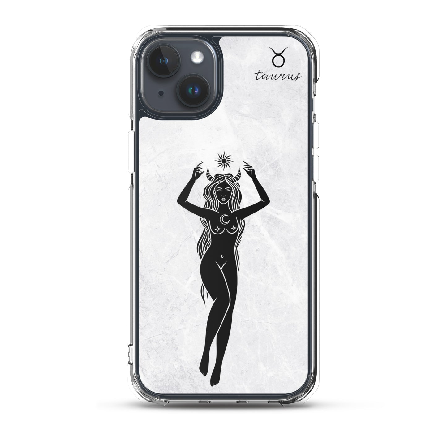 Taurus Woman Marble iPhone Case - Uranus House