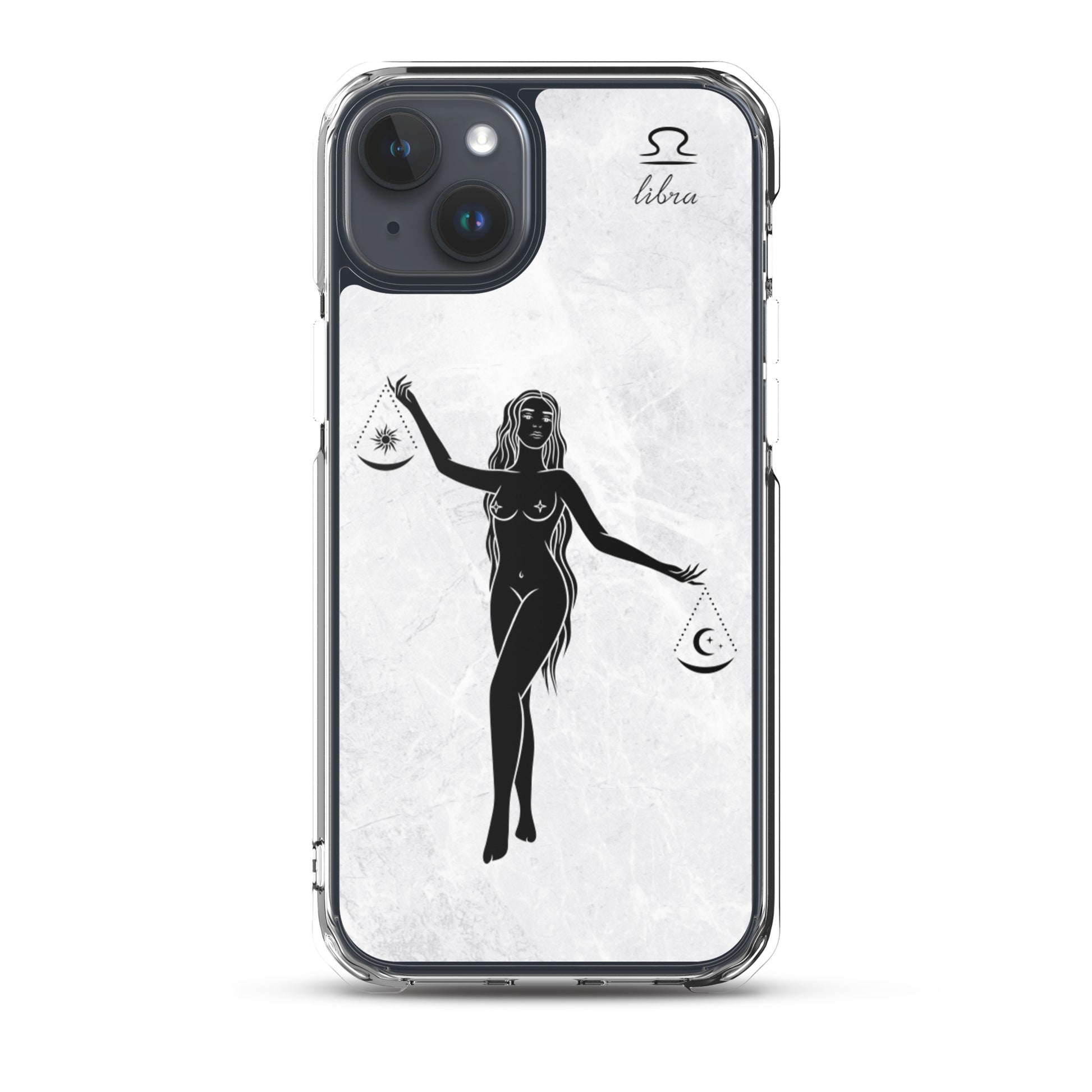 Libra Woman Marble iPhone Case - Uranus House