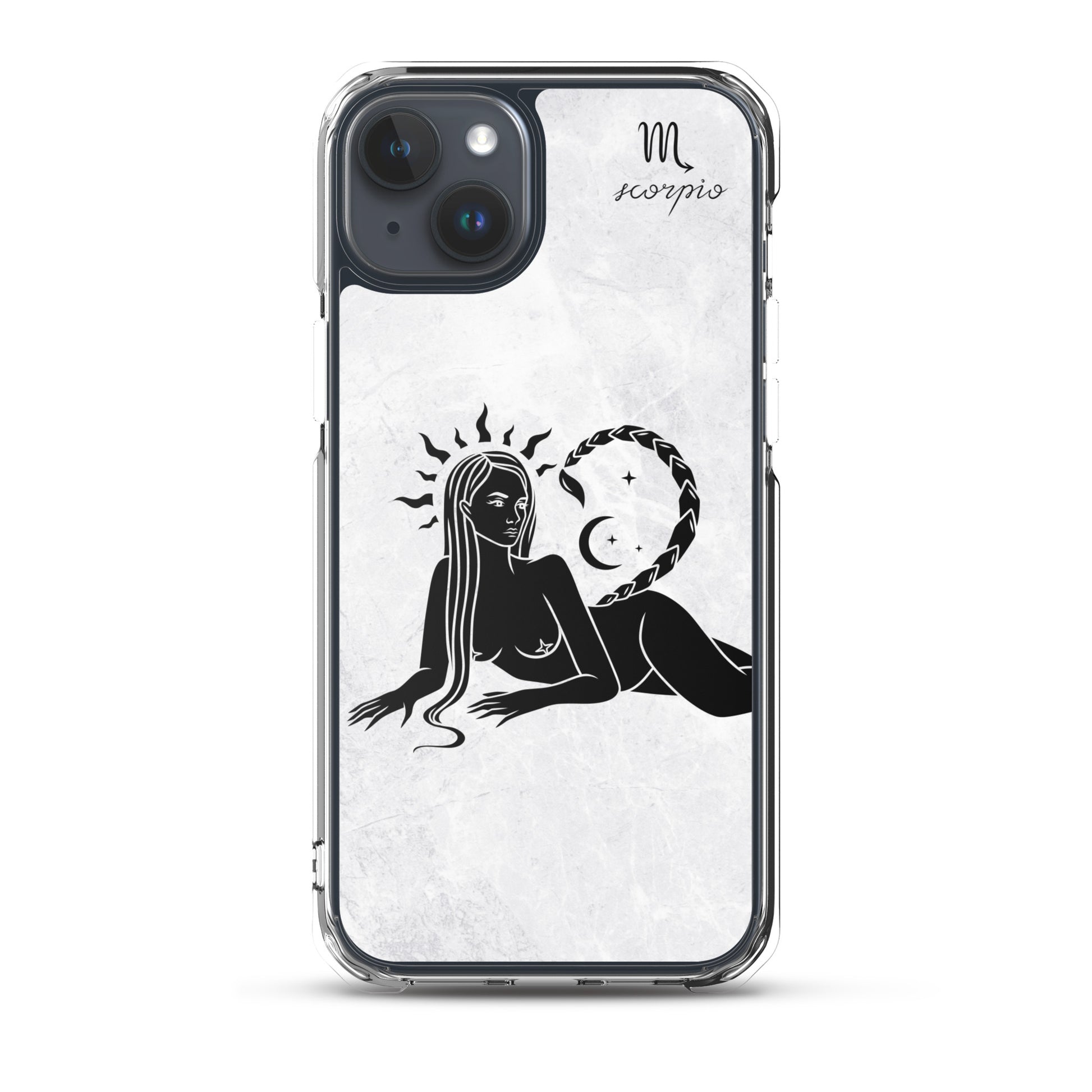 Scorpio Woman Marble iPhone Case - Uranus House