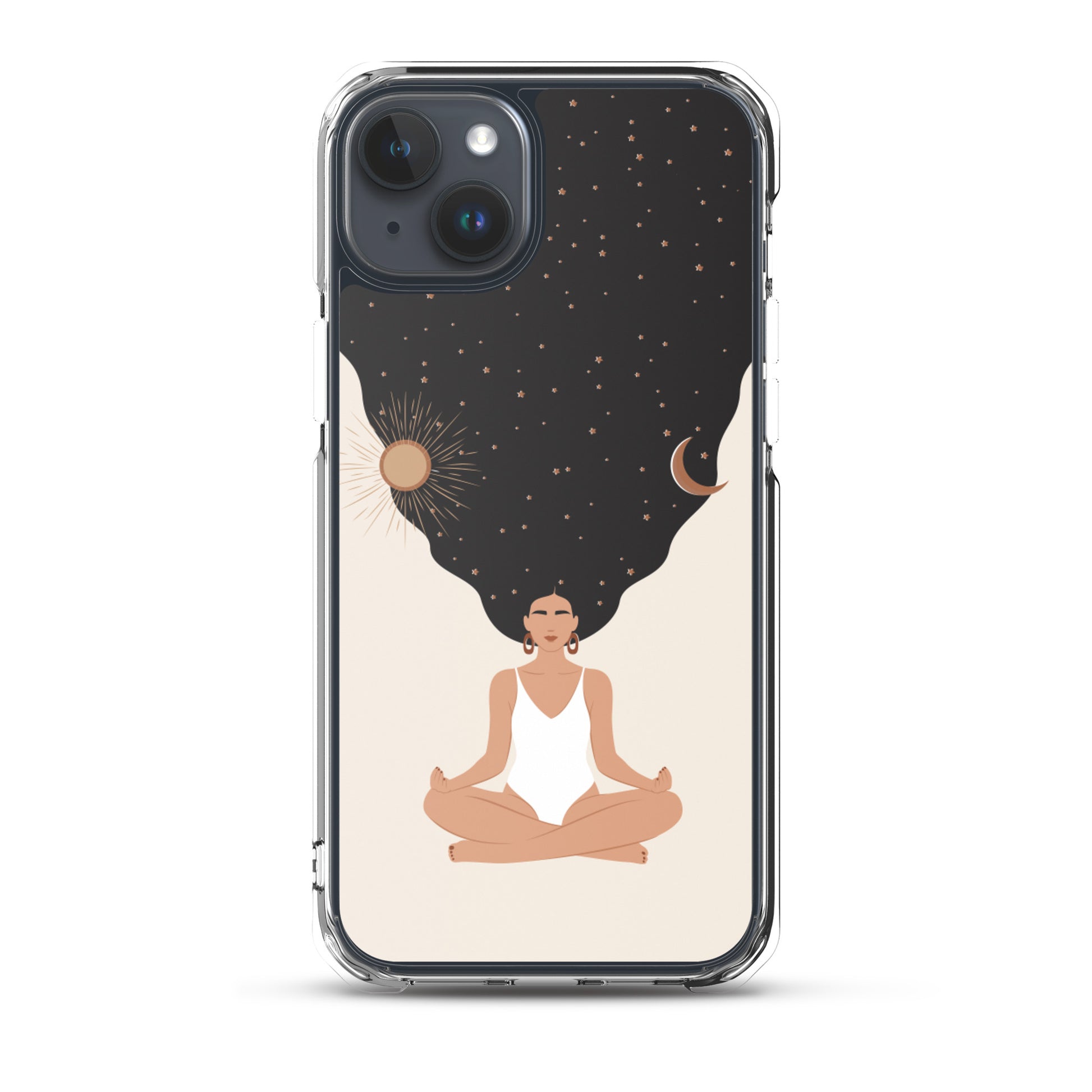 Sun, Moon and Stars iPhone Case — Mother of the Cosmos - Uranus House