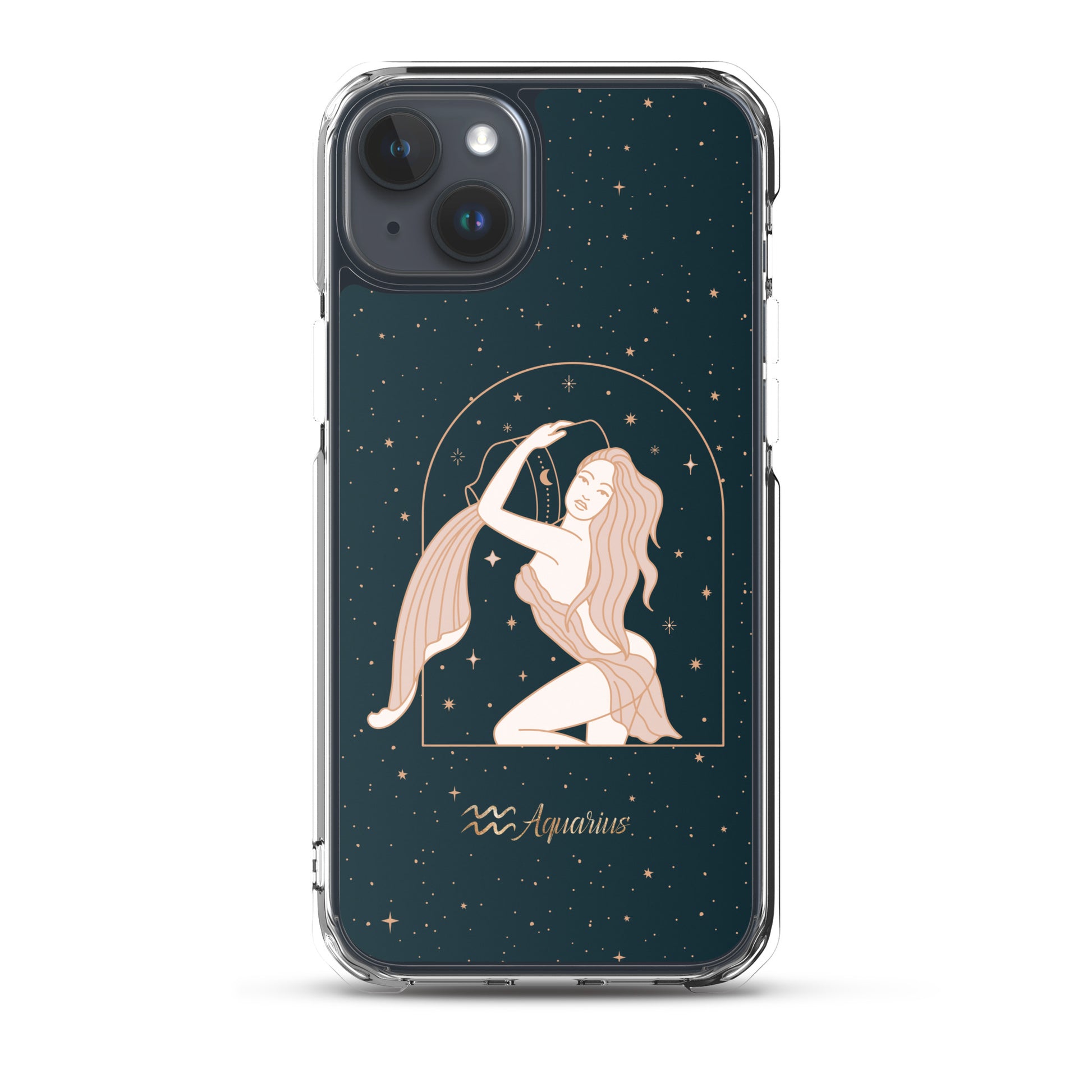 Aquarius star sign woman iPhone Case - Uranus House