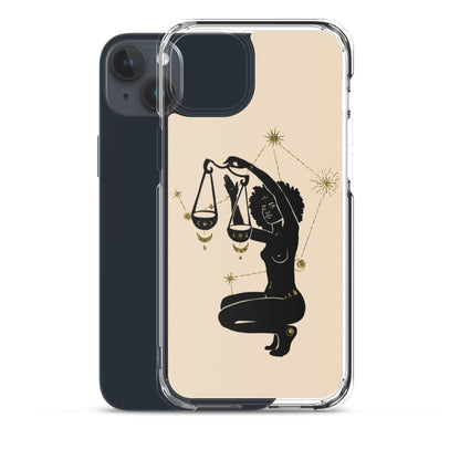 Libra Constellation Woman iPhone Case - Uranus House