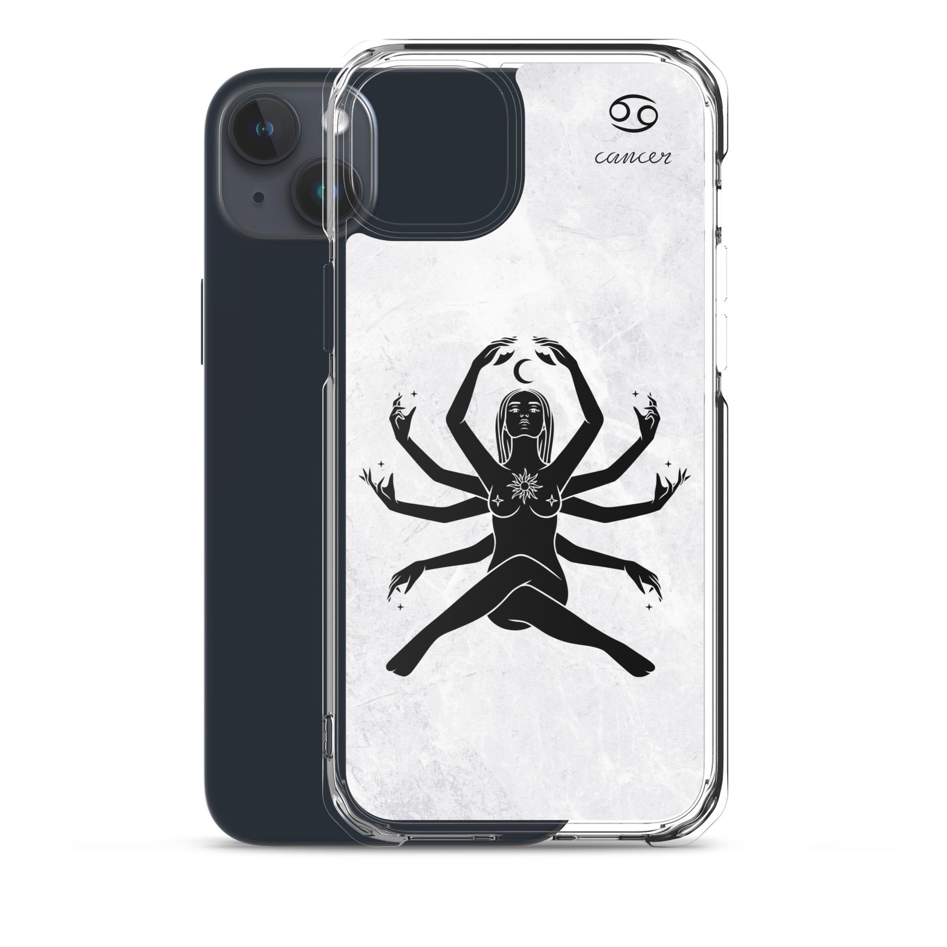 Cancer Woman Marble iPhone Case - Uranus House