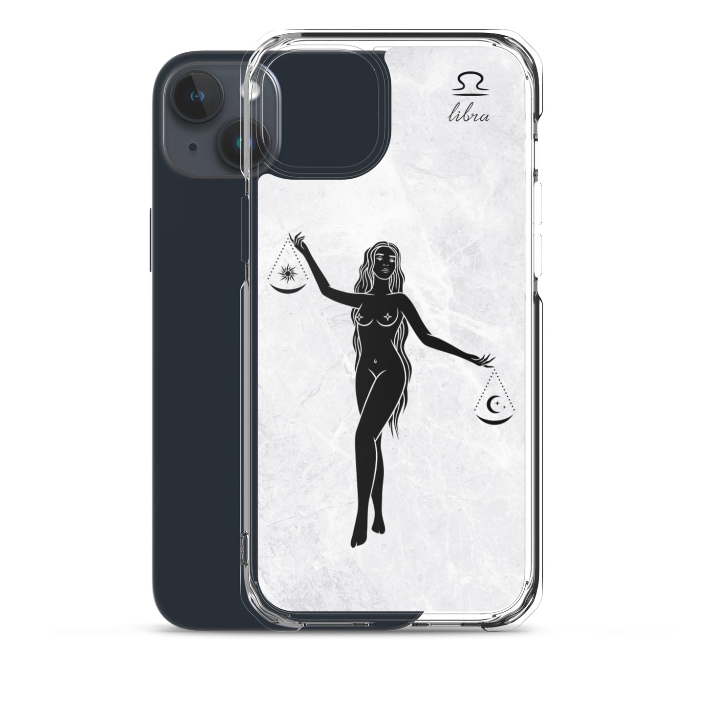 Libra Woman Marble iPhone Case - Uranus House