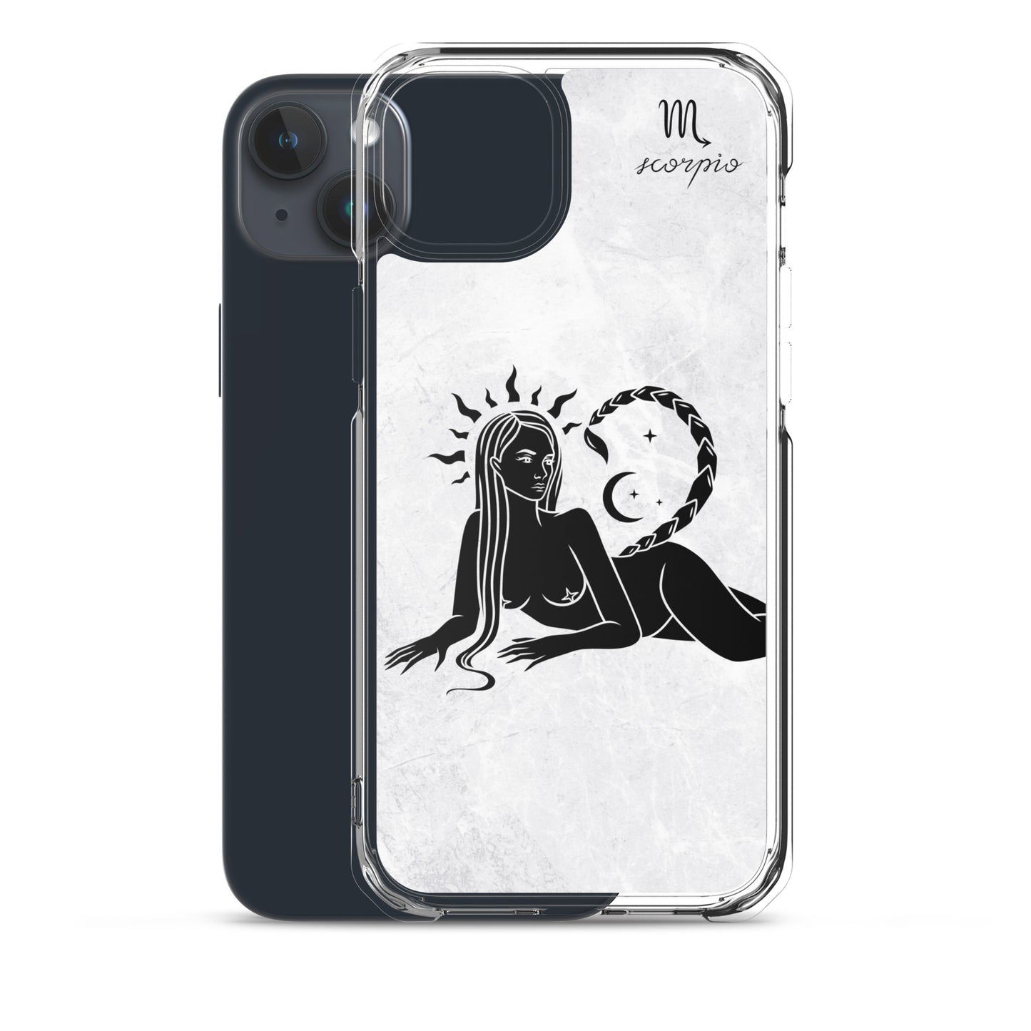 Scorpio Woman Marble iPhone Case - Uranus House