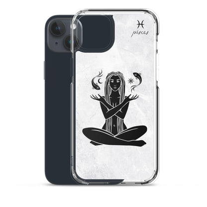 Pisces Woman marble iPhone Case - Uranus House