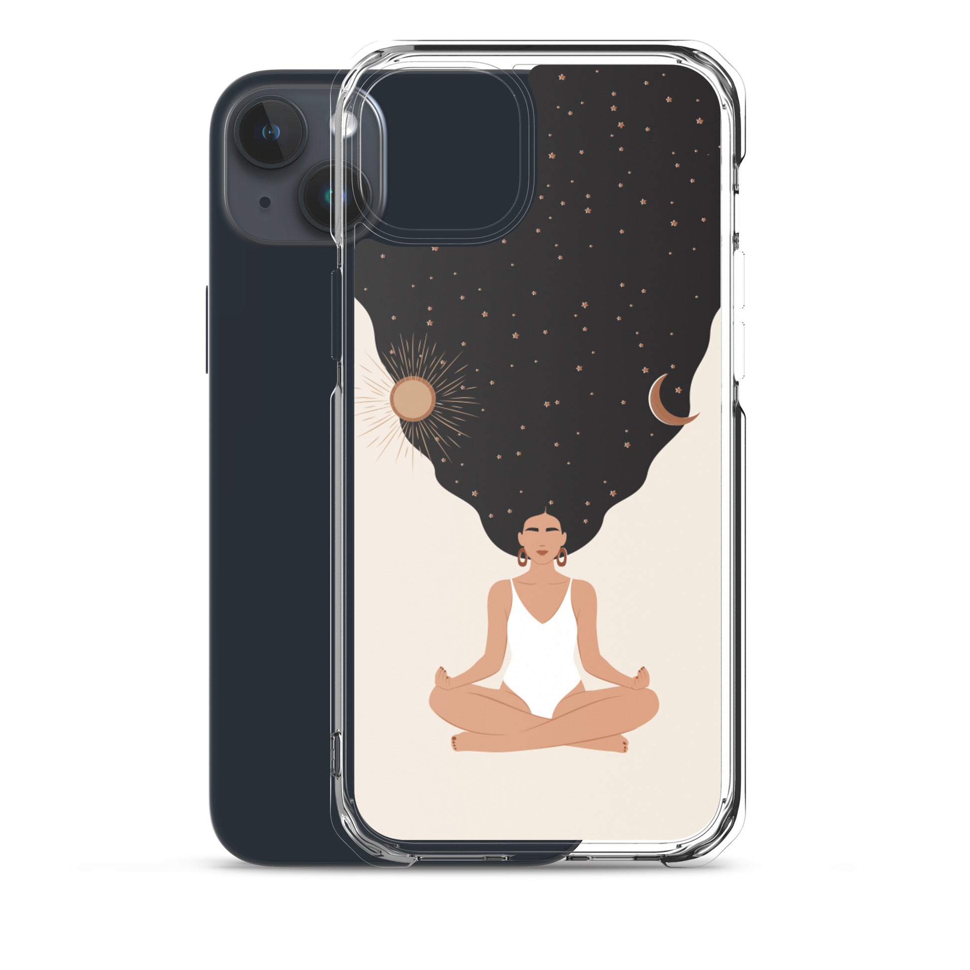 Sun, Moon and Stars iPhone Case — Mother of the Cosmos - Uranus House