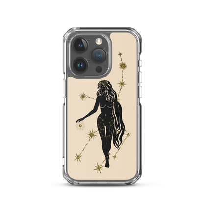 Virgo Constellation Woman iPhone Case - Uranus House