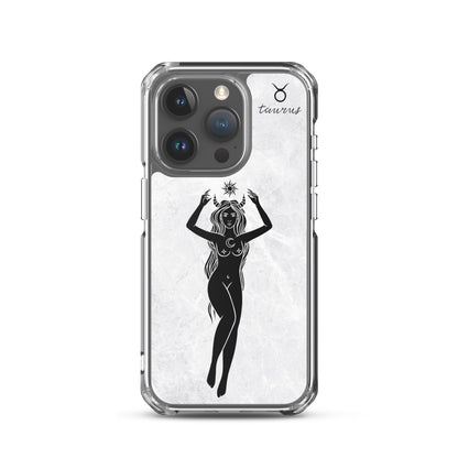 Taurus Woman Marble iPhone Case - Uranus House