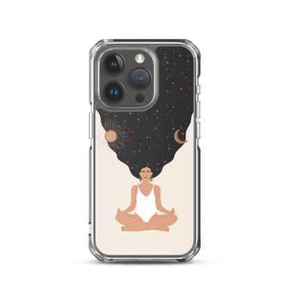 Sun, Moon and Stars iPhone Case — Mother of the Cosmos - Uranus House