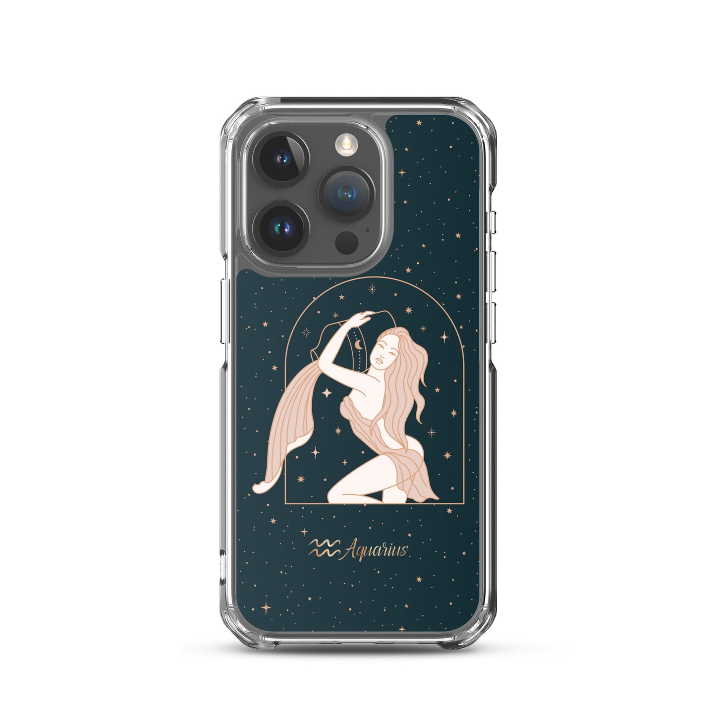 Aquarius star sign woman iPhone Case - Uranus House