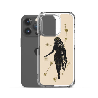 Virgo Constellation Woman iPhone Case - Uranus House