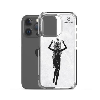 Taurus Woman Marble iPhone Case - Uranus House