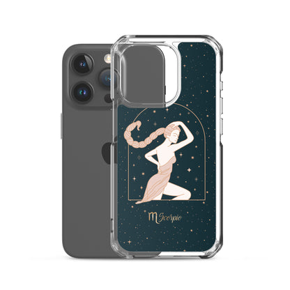 Scorpio star sign woman iPhone Case - Uranus House