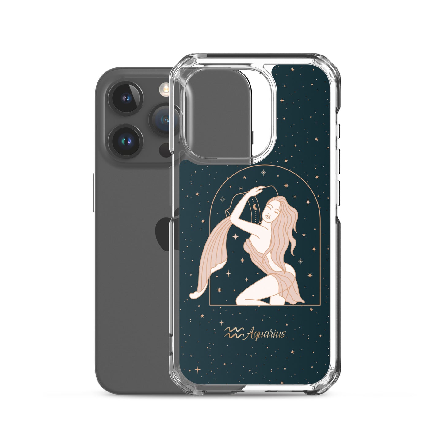 Aquarius star sign woman iPhone Case - Uranus House