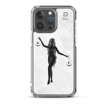 Libra Woman Marble iPhone Case - Uranus House