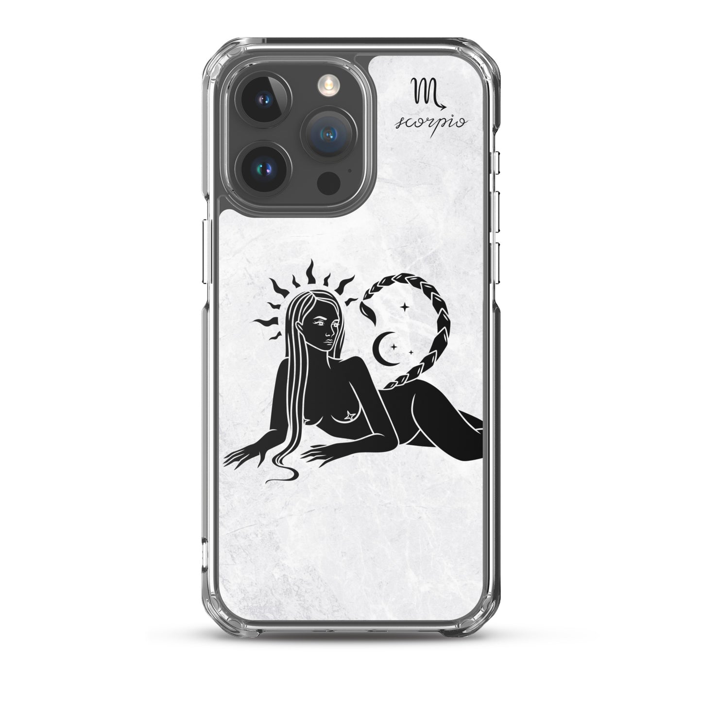 Scorpio Woman Marble iPhone Case - Uranus House