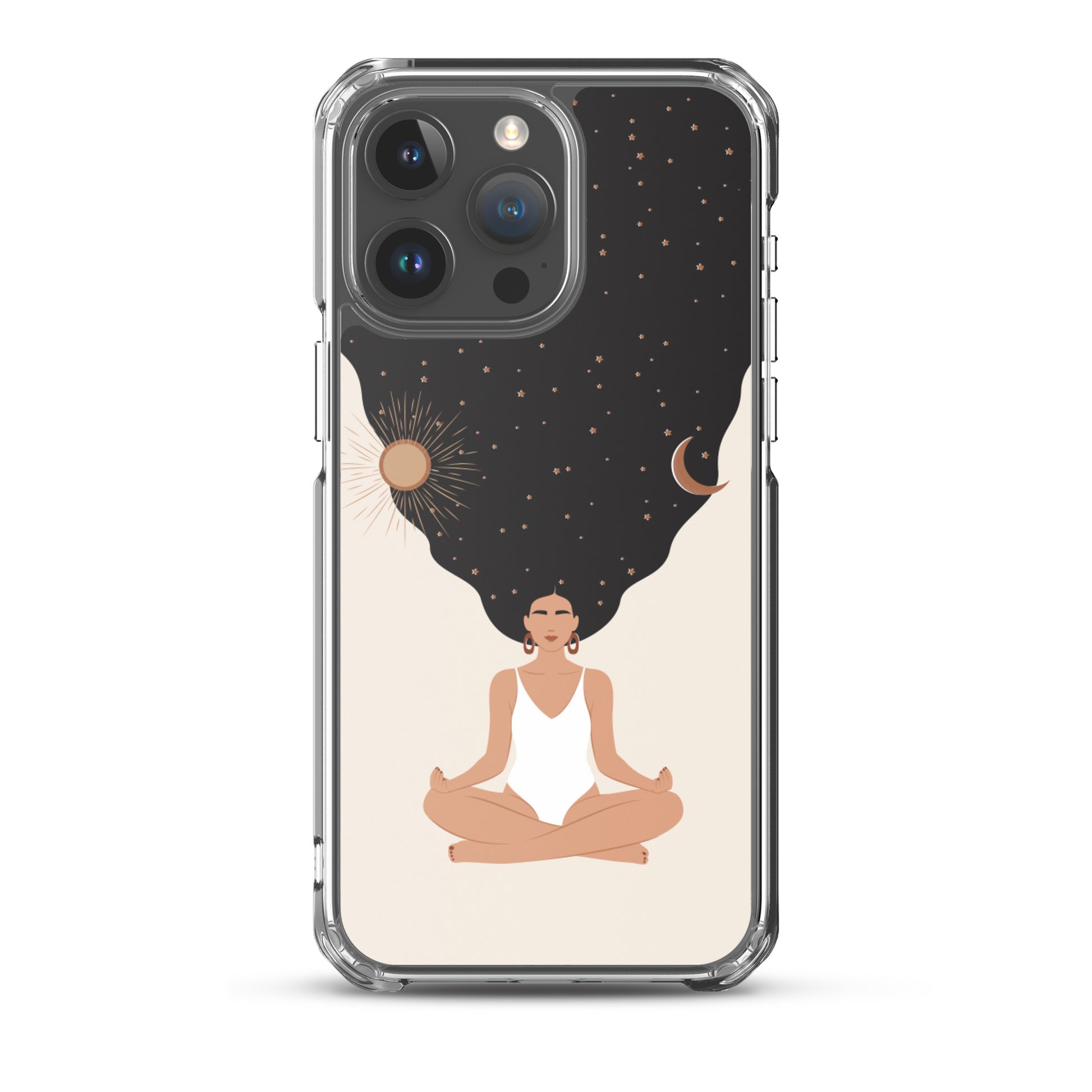 Sun, Moon and Stars iPhone Case — Mother of the Cosmos - Uranus House