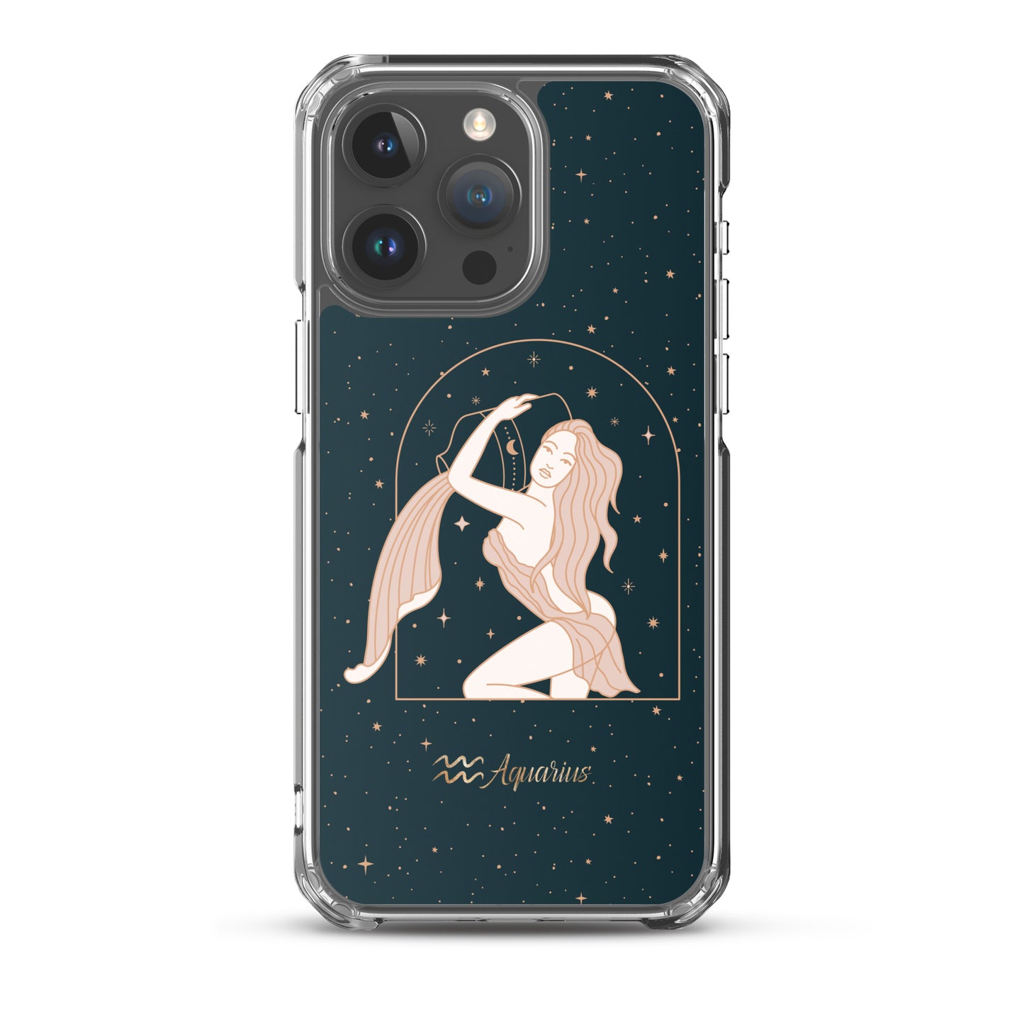 Aquarius star sign woman iPhone Case - Uranus House