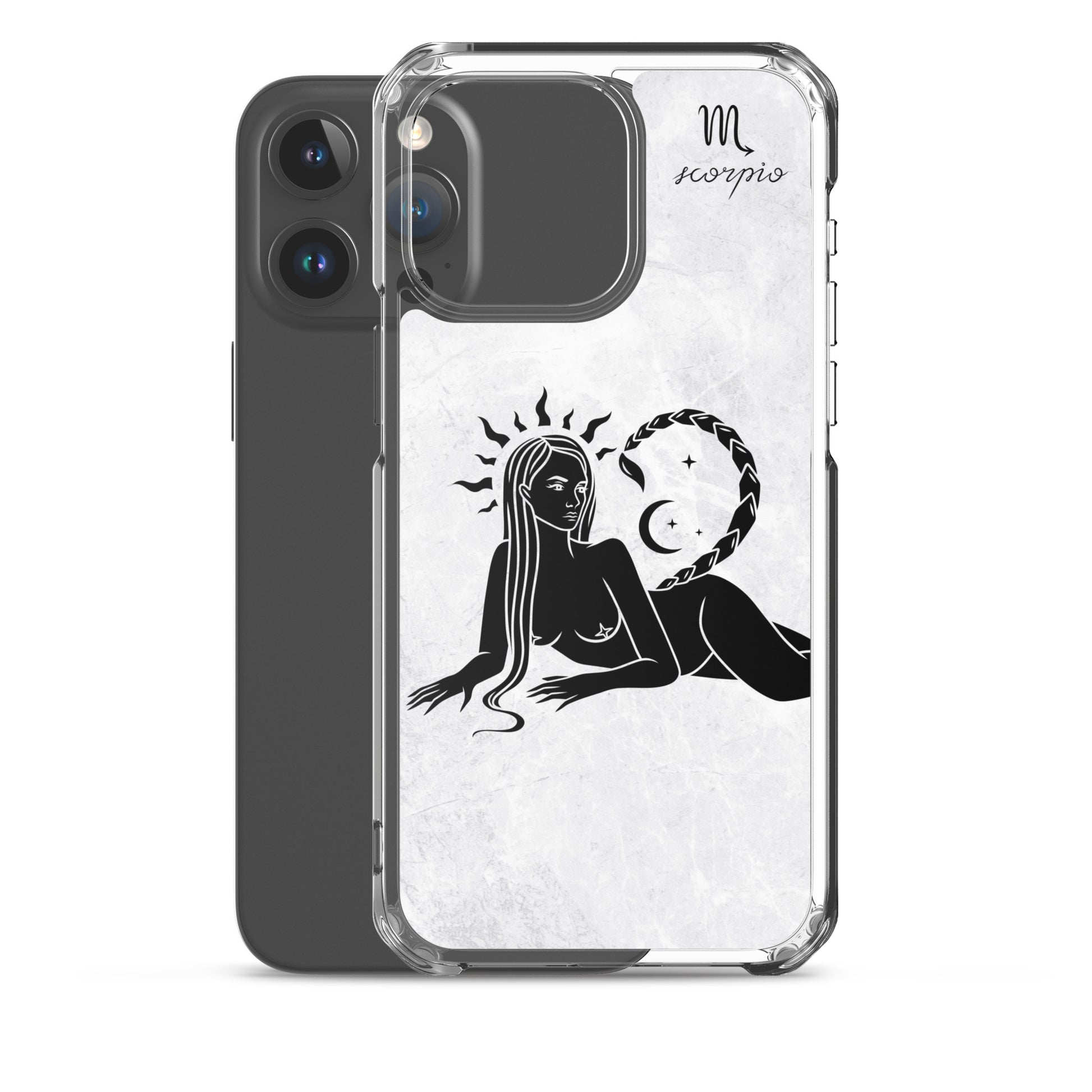 Scorpio Woman Marble iPhone Case - Uranus House