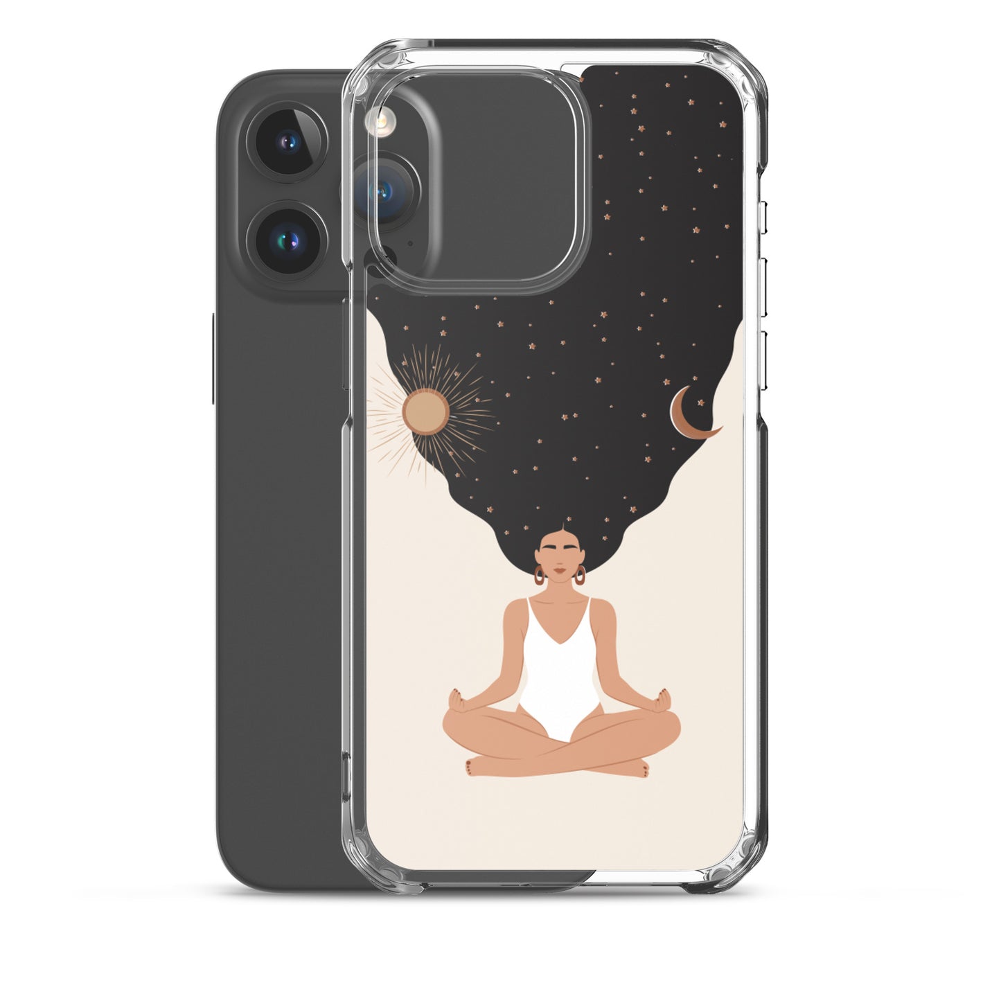 Sun, Moon and Stars iPhone Case — Mother of the Cosmos - Uranus House