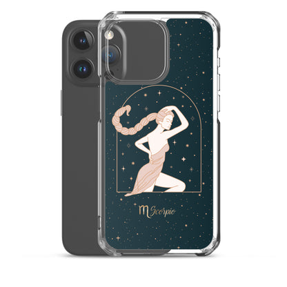 Scorpio star sign woman iPhone Case - Uranus House