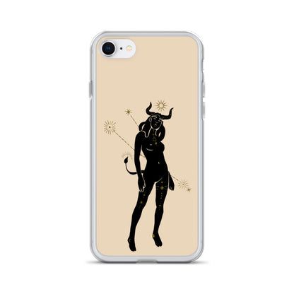 Taurus Constellation Woman iPhone Case - Uranus House