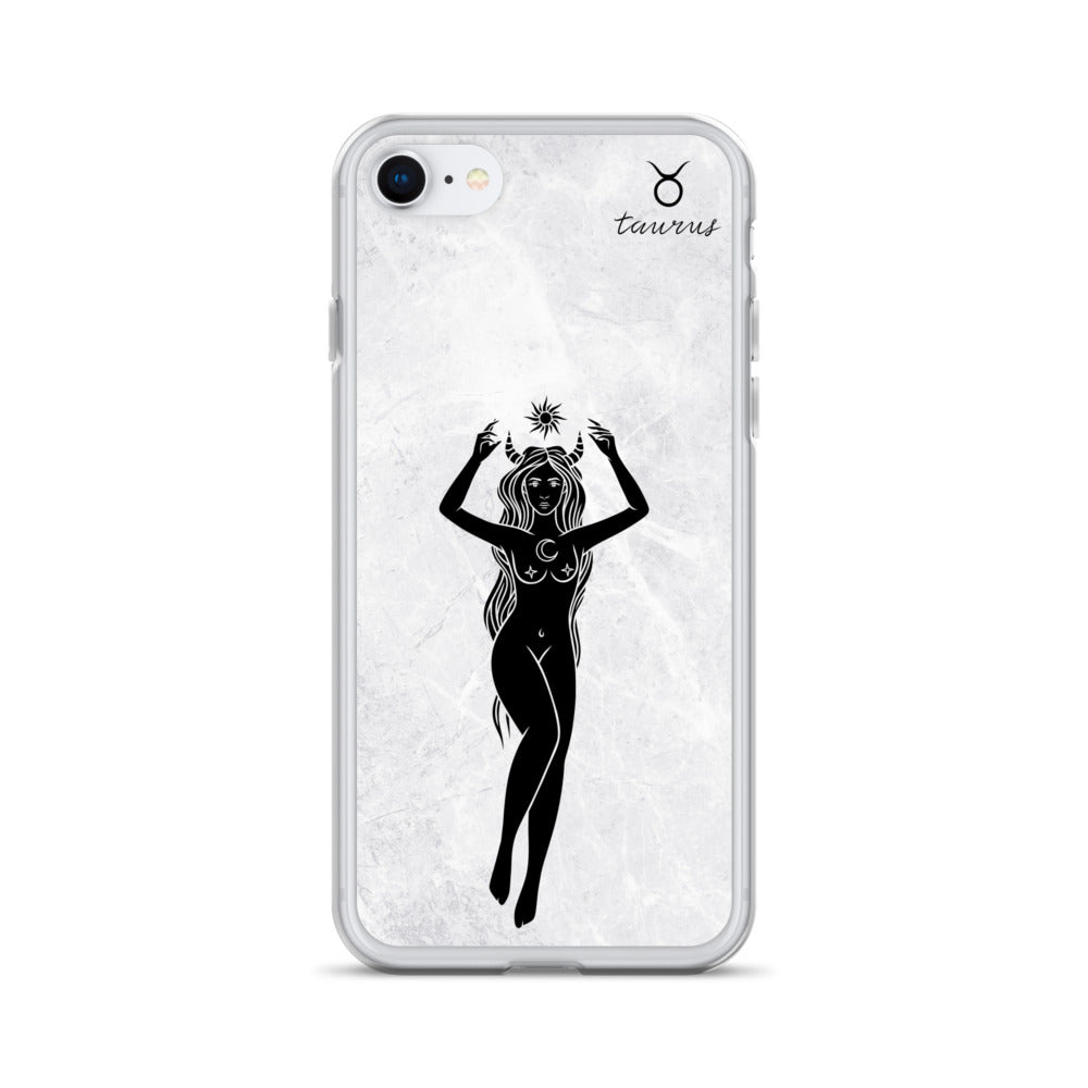 Taurus Woman Marble iPhone Case - Uranus House