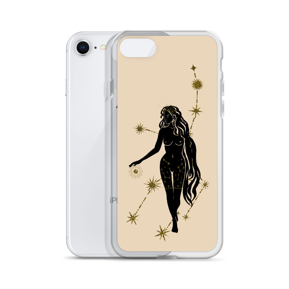 Virgo Constellation Woman iPhone Case - Uranus House