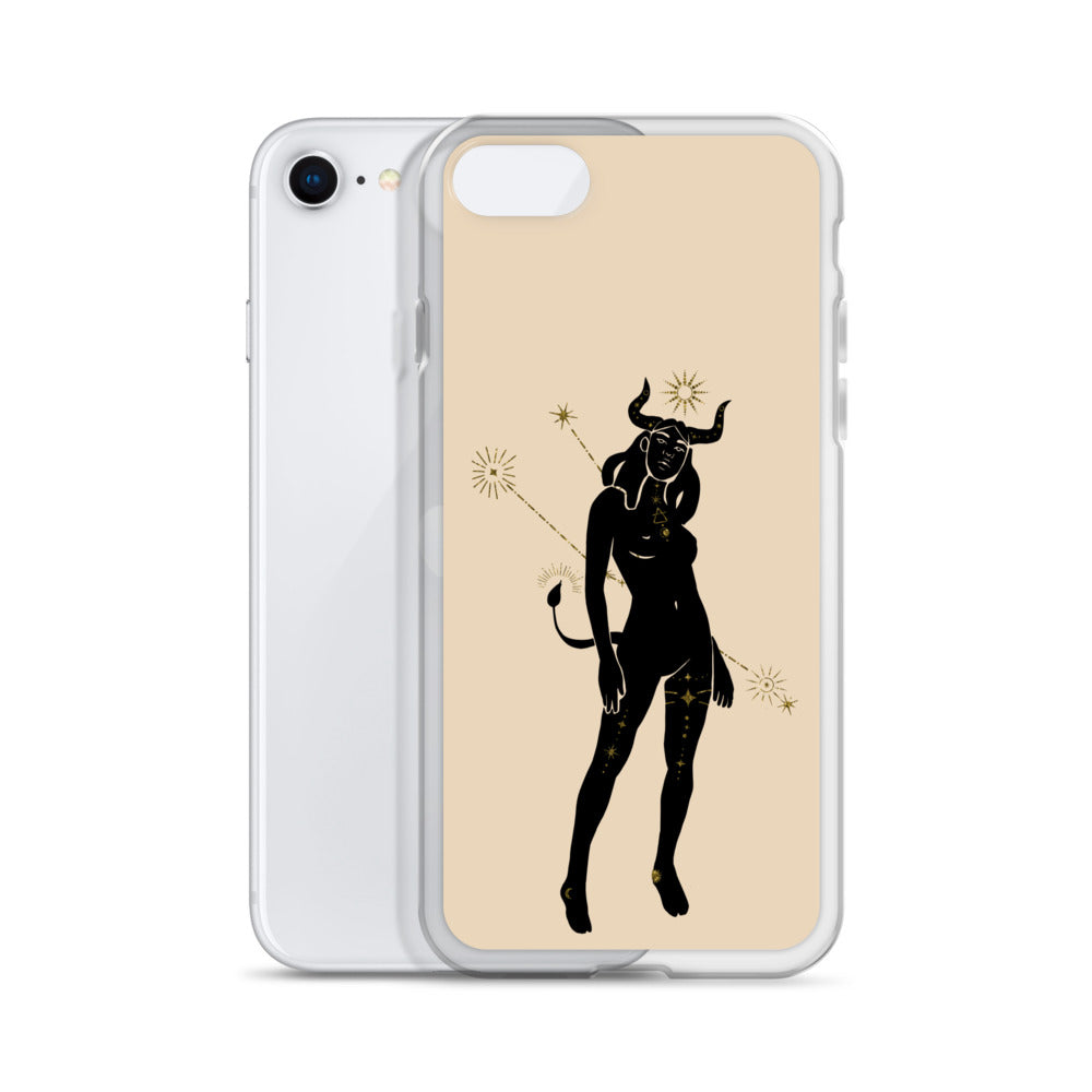 Taurus Constellation Woman iPhone Case - Uranus House