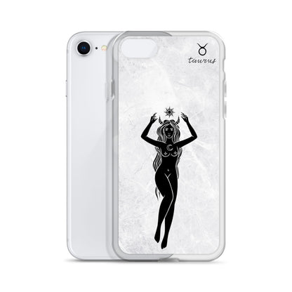 Taurus Woman Marble iPhone Case - Uranus House