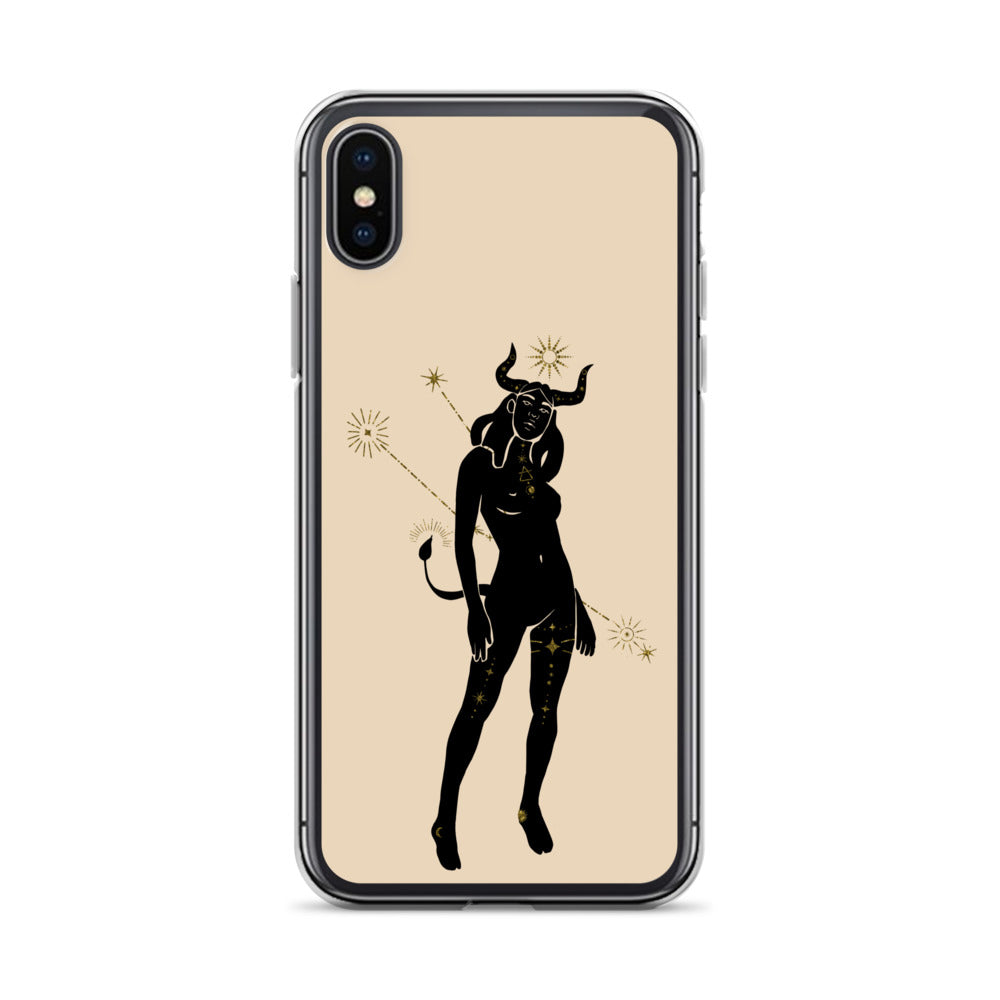 Taurus Constellation Woman iPhone Case - Uranus House