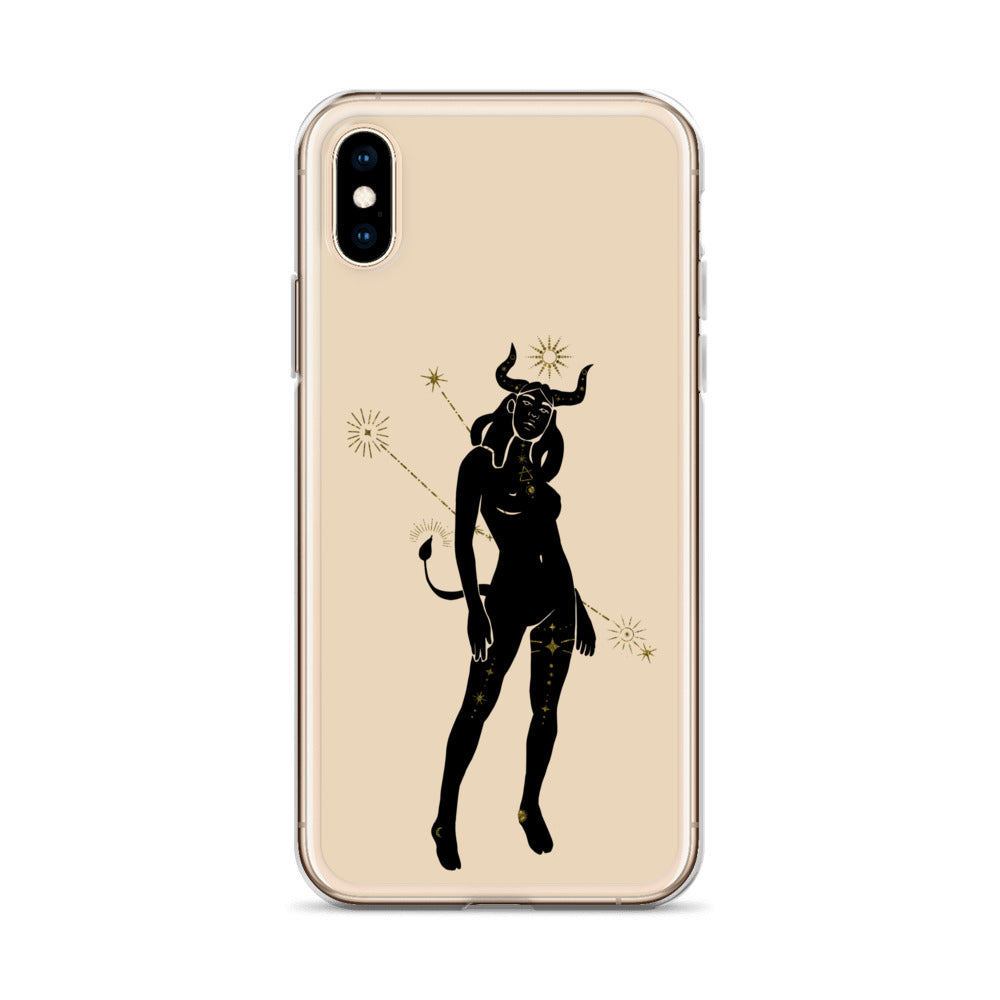 Taurus Constellation Woman iPhone Case - Uranus House