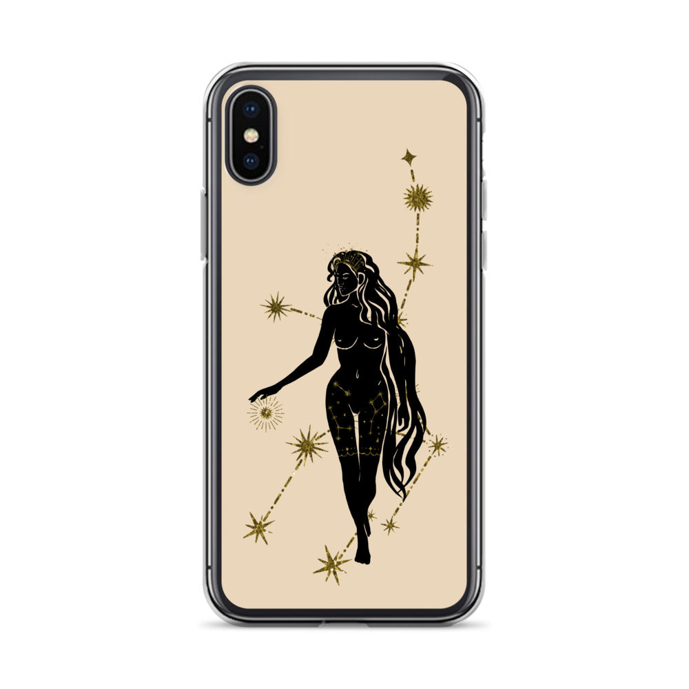 Virgo Constellation Woman iPhone Case - Uranus House