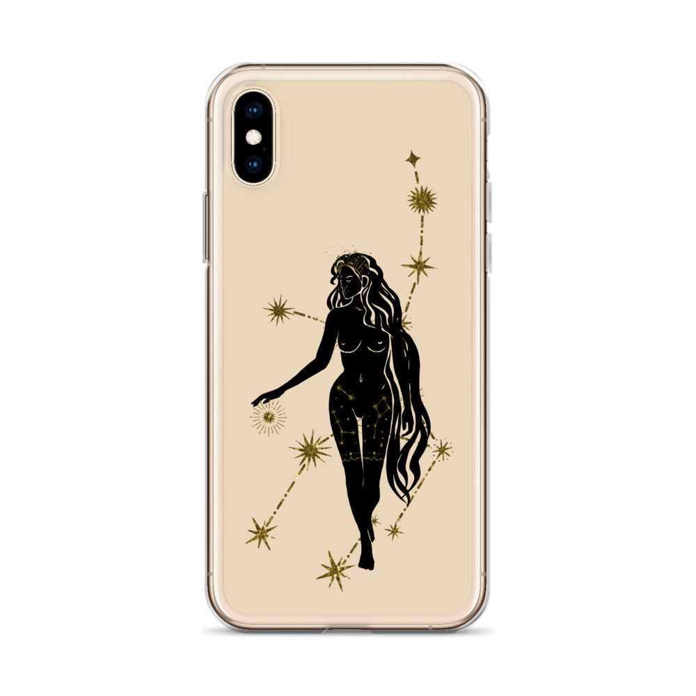 Virgo Constellation Woman iPhone Case - Uranus House