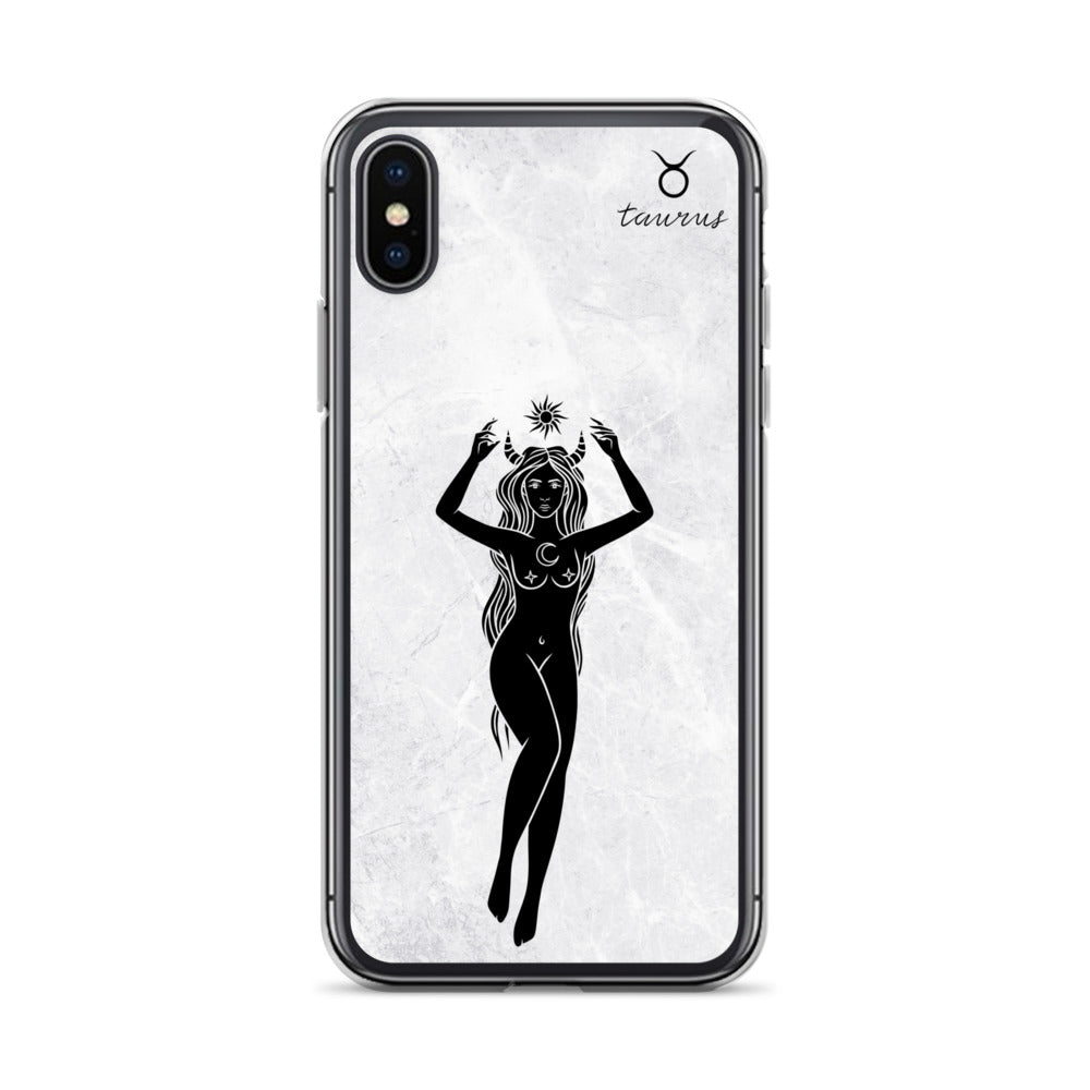 Taurus Woman Marble iPhone Case - Uranus House