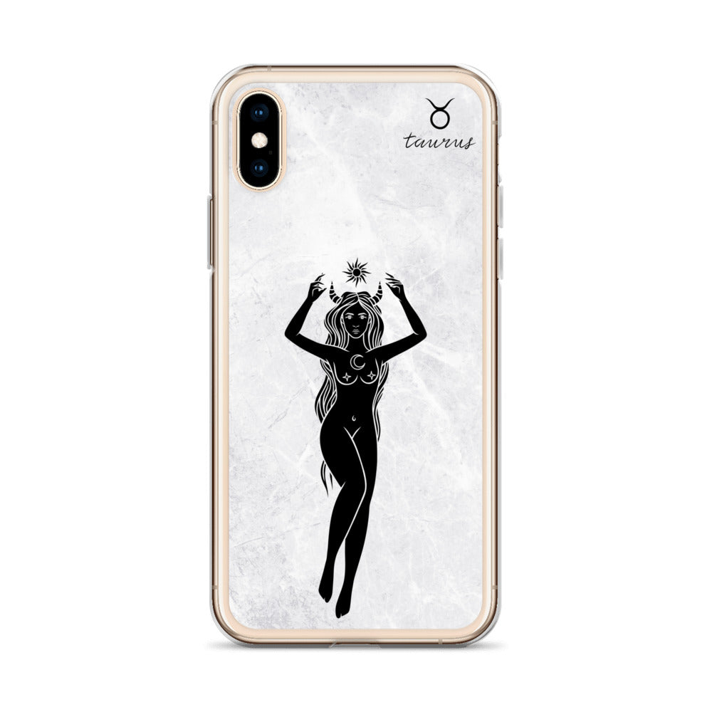 Taurus Woman Marble iPhone Case - Uranus House