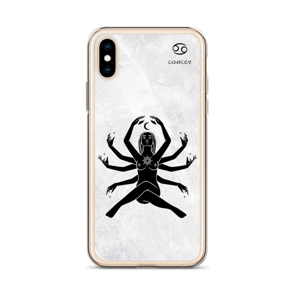 Cancer Woman Marble iPhone Case - Uranus House